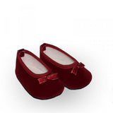 RED RUBY SLIP ON SHOES